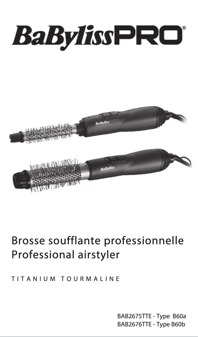 First page image of the manual for BAB2675TTE