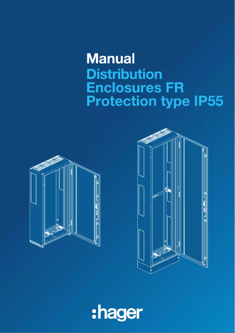 Page n°1 - Manuel utilisateur Hager FR11E2