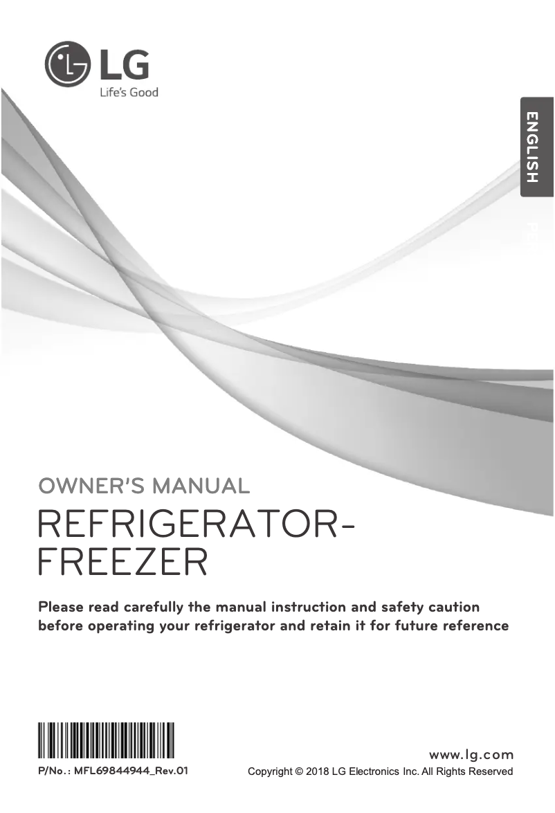 Page 1 de la notice Manuel utilisateur LG GT-442BWL