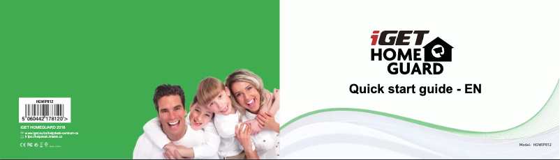 Page n°1 - Manuel utilisateur HomeGuard HGWIP812