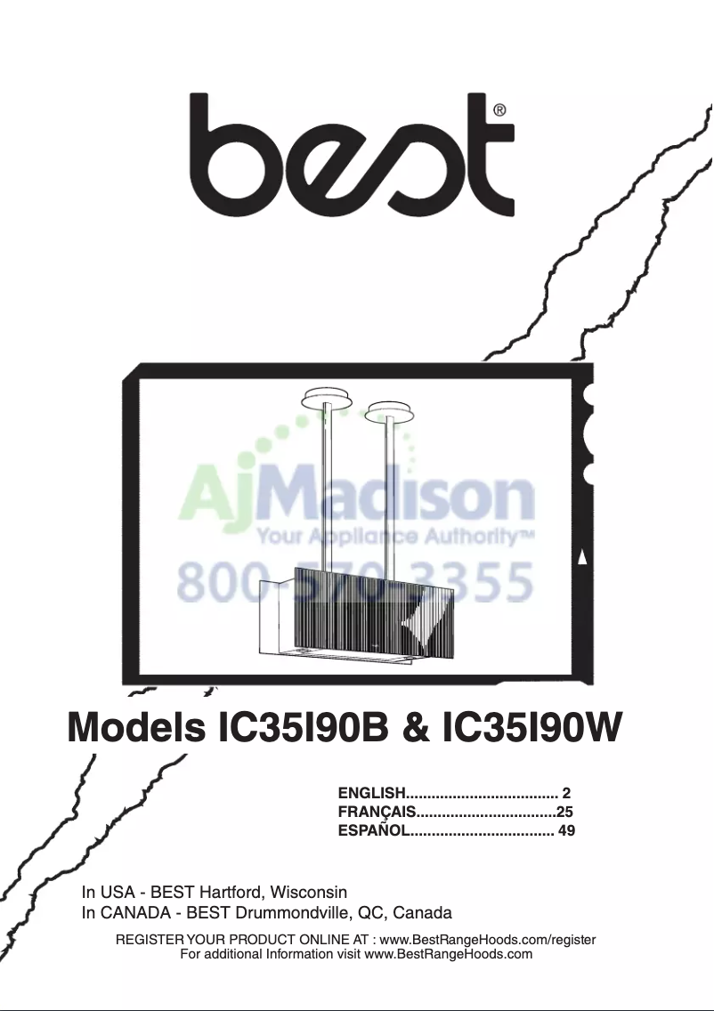 Página 1 del manual Manual de usuario Best IC35I90B