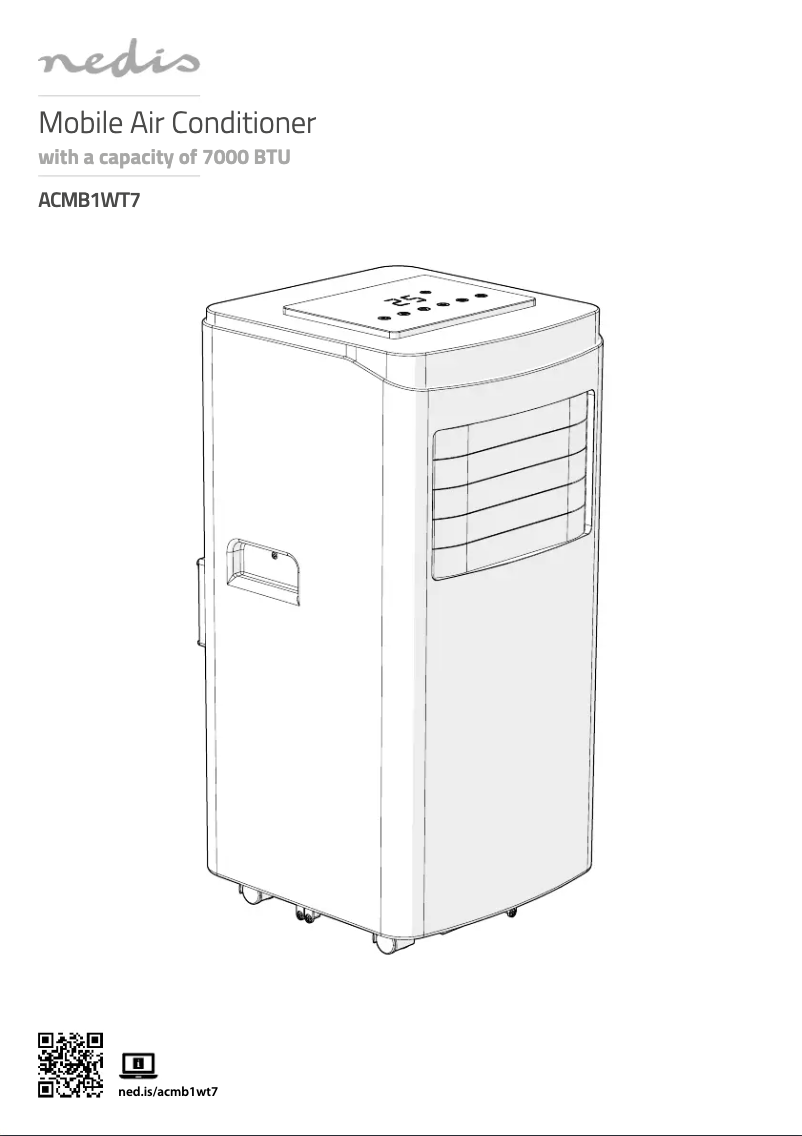 Page 1 de la notice Manuel utilisateur Nedis ACMB1WT7