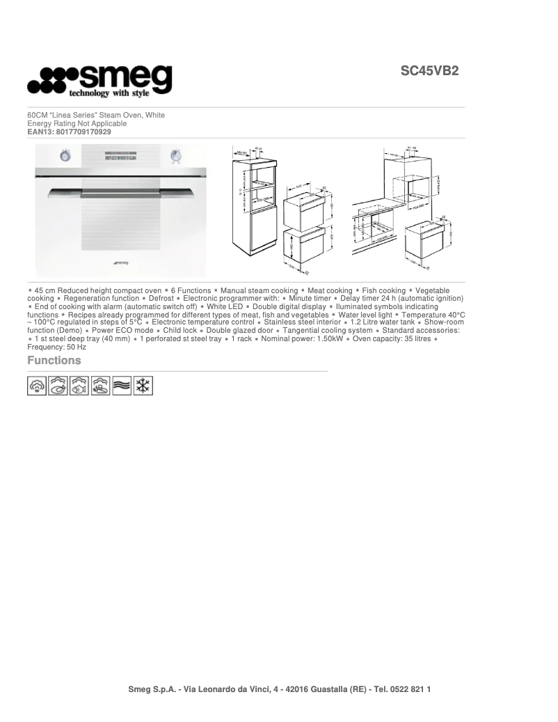 Image de la première page du manuel de l'appareil SC45VB2