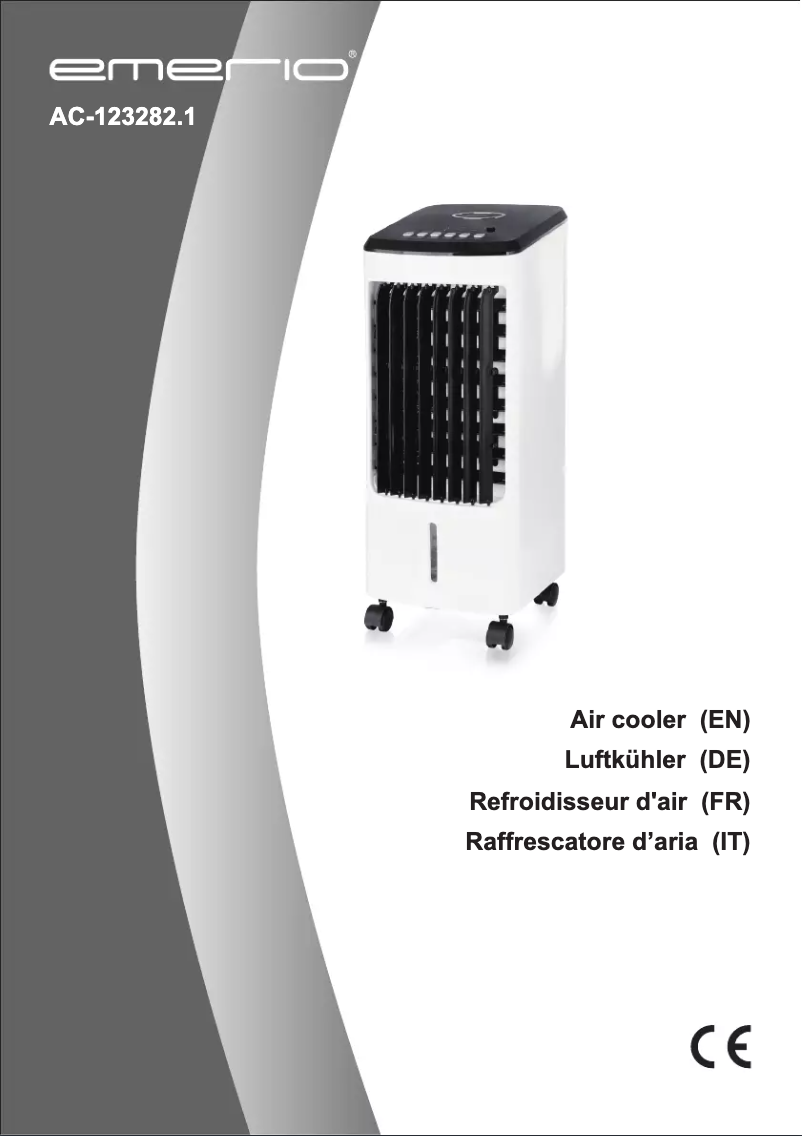 Image de la première page du manuel de l'appareil AC-123282.1