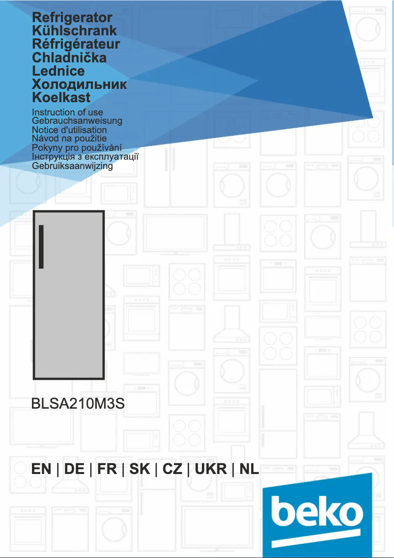 Page n°1 - Manuel utilisateur Beko BLSA210M3S