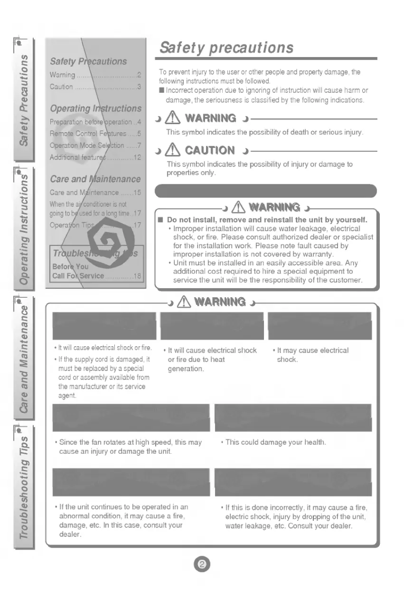 Page 1 de la notice Manuel utilisateur LG LMN1963C2L