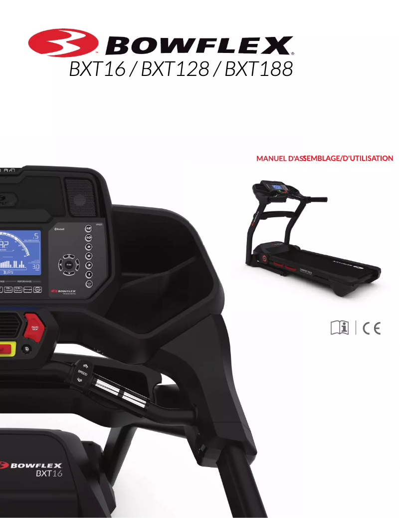 Page 1 de la notice Guide de démarrage rapide Bowflex BXT16
