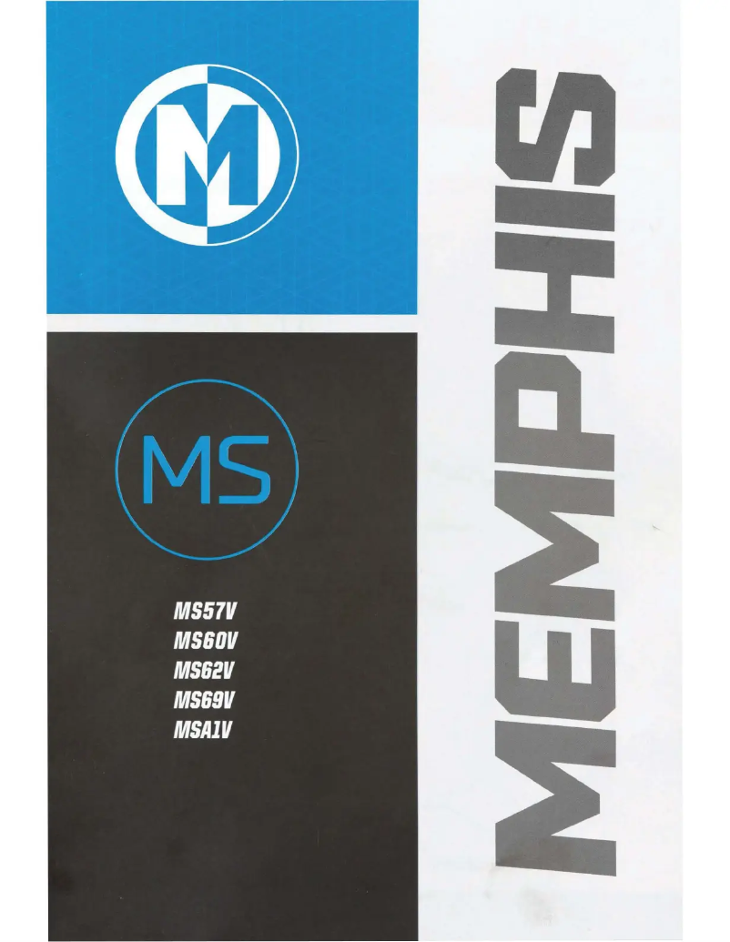 Page 1 of the manual User Manual Memphis Audio MS57V