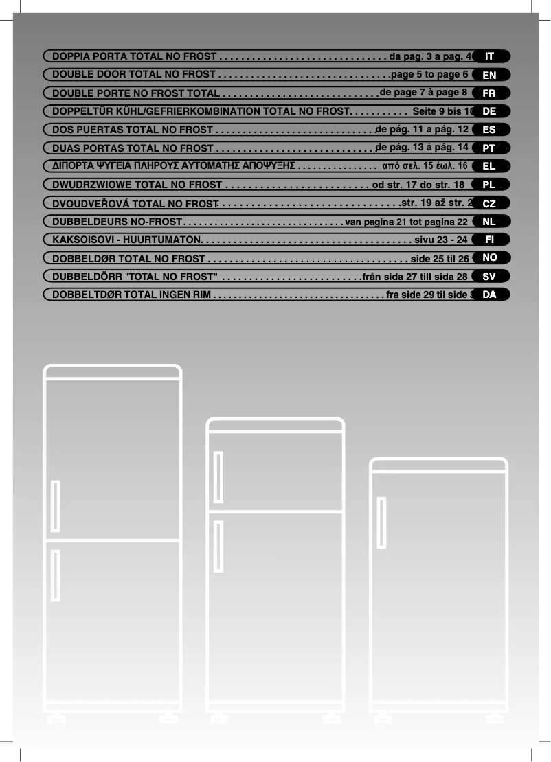 Page 1 de la notice Manuel utilisateur Candy CDDN 4475