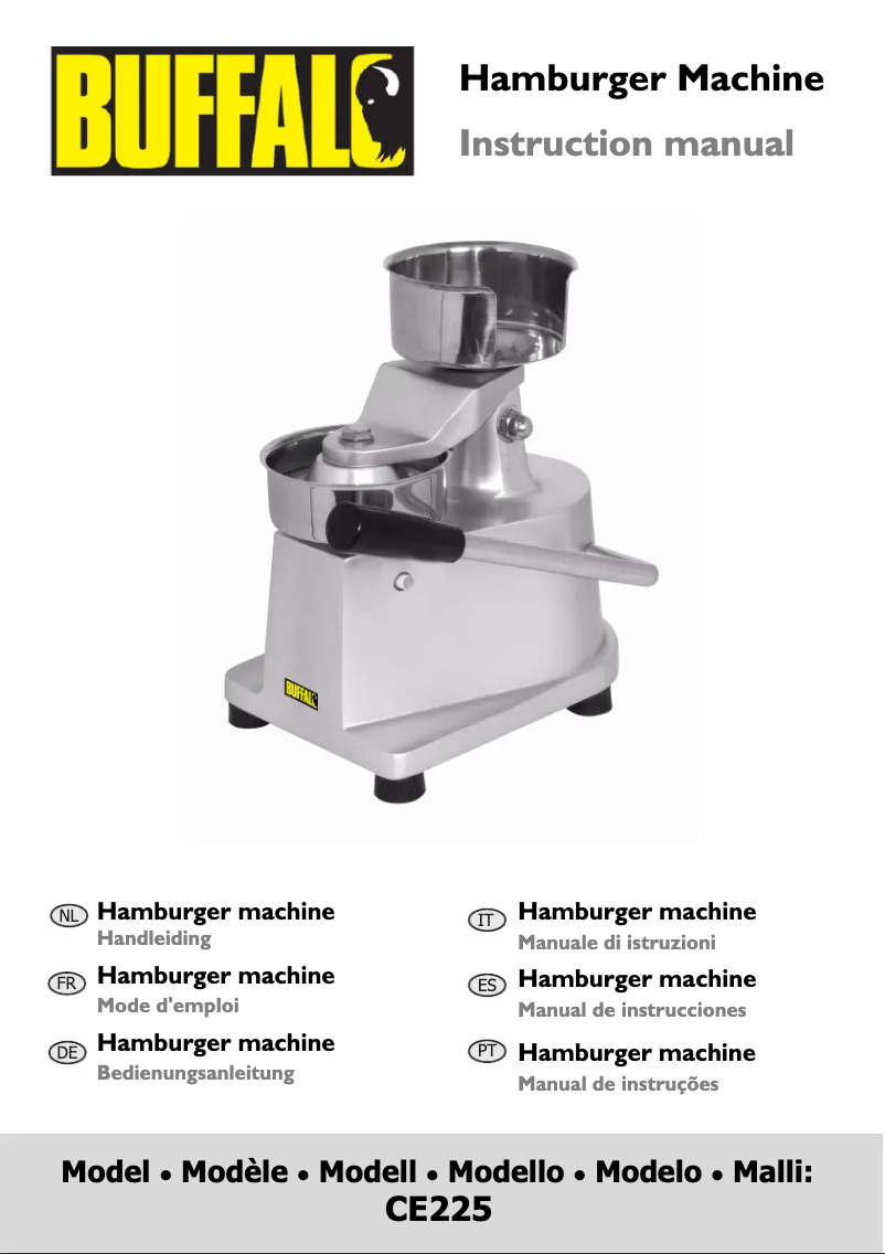 Page n°1 - Manuel utilisateur Buffalo CE225