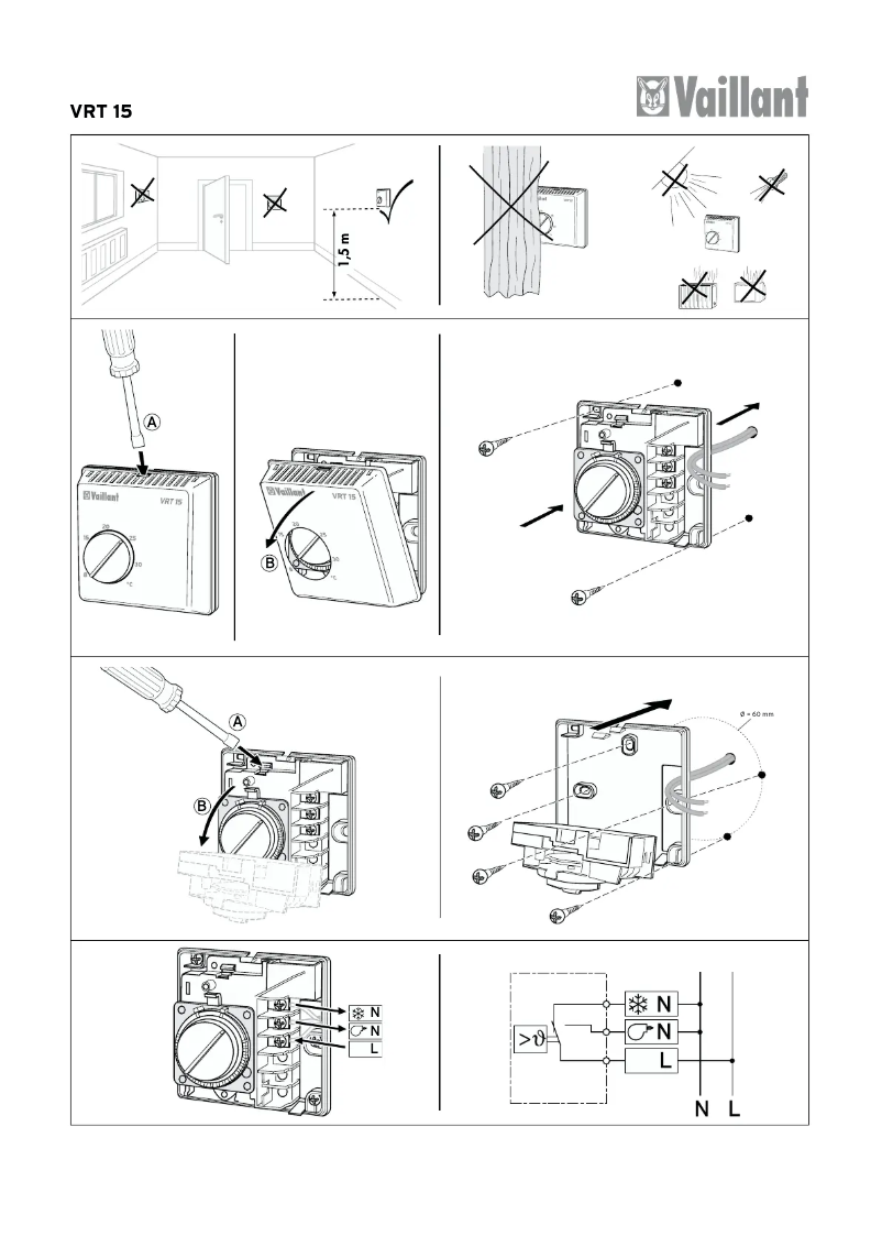 Image de la première page du manuel de l'appareil VRT 15
