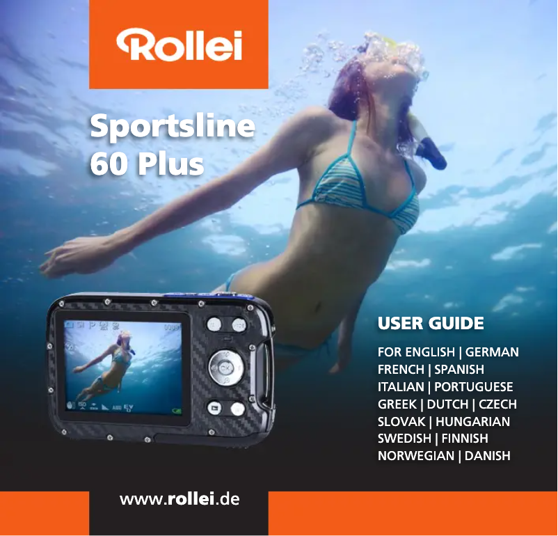 Page 1 de la notice Manuel utilisateur Rollei Sportsline 60