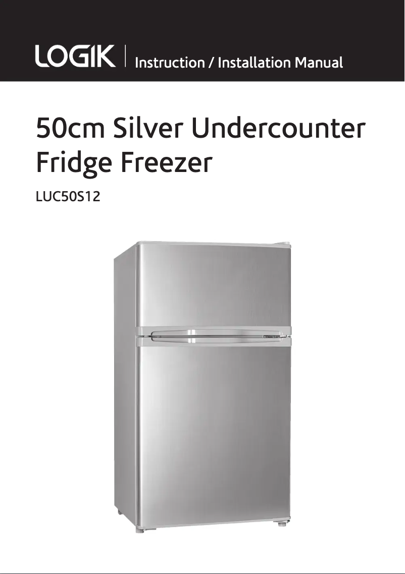 Page 1 de la notice Manuel utilisateur Logik LUC50S12