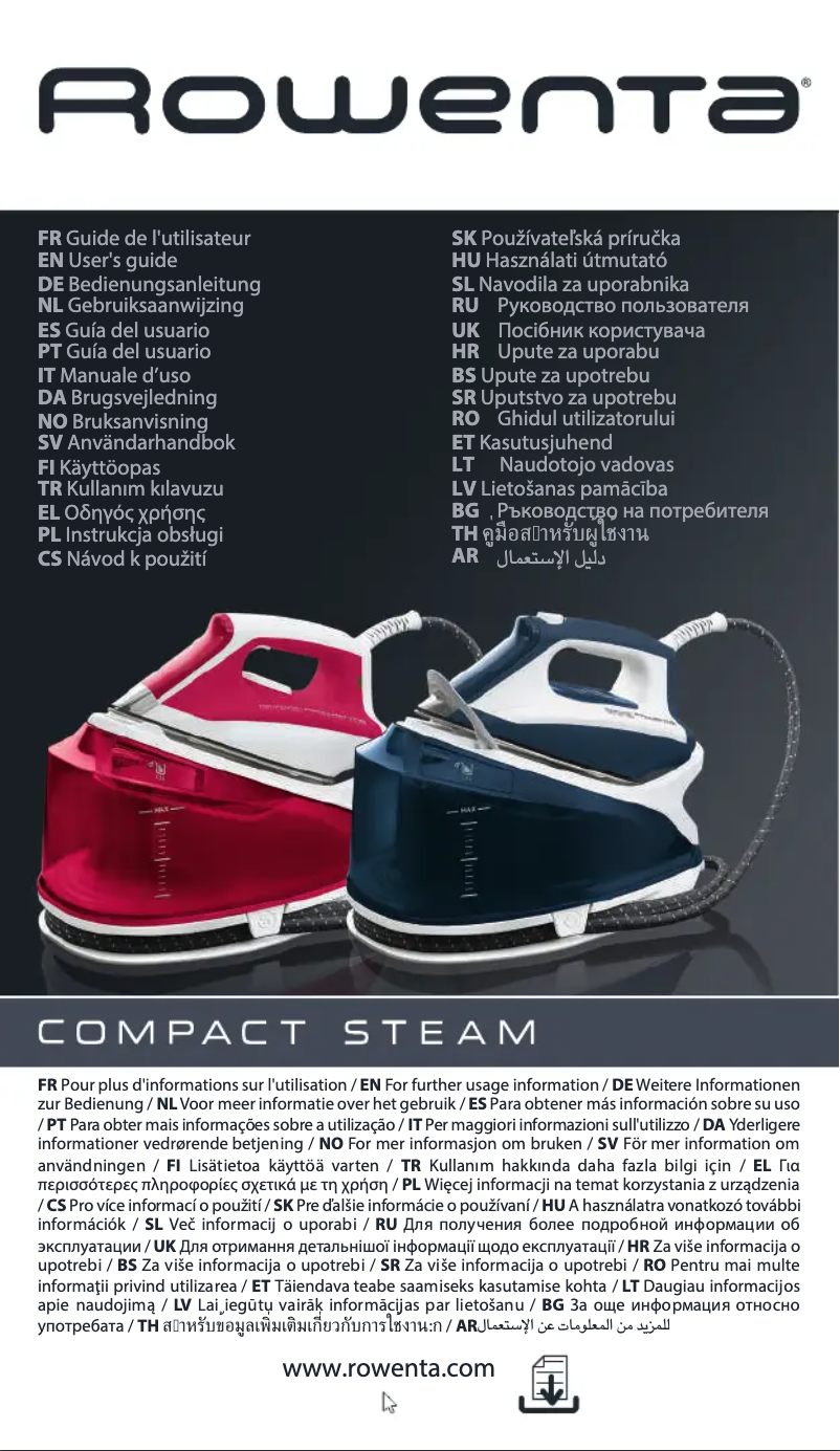 Image de la première page du manuel de l'appareil Silence Compact DG7520F0