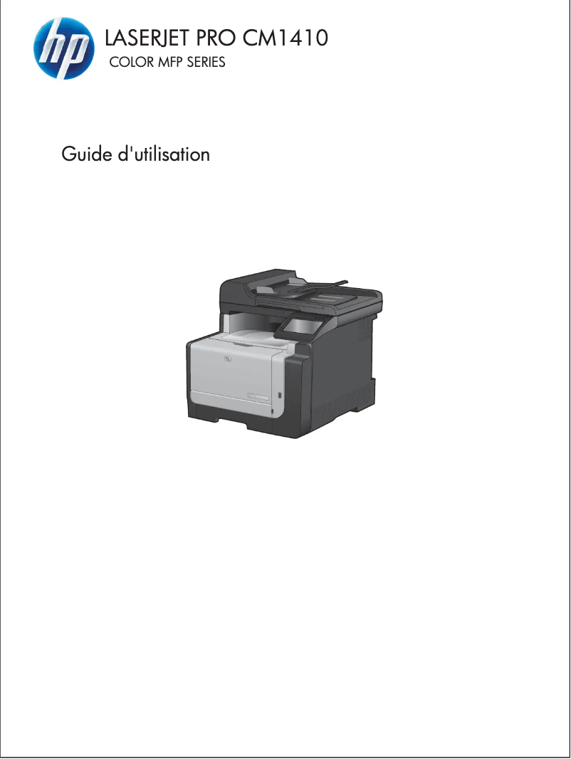 Page n°1 - Manuel utilisateur HP LaserJet Pro CM1415