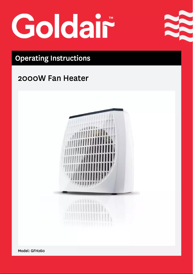 Imagen de la primera página del manual del dispositivo GFH260