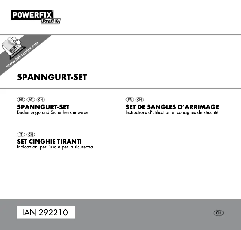 Página 1 del manual Manual de usuario Powerfix HG01699