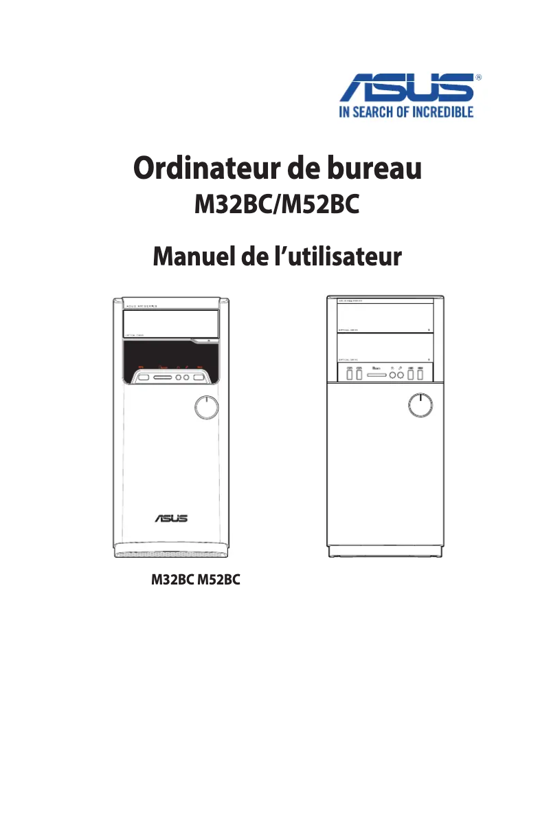 Image de la première page du manuel de l'appareil M32BC