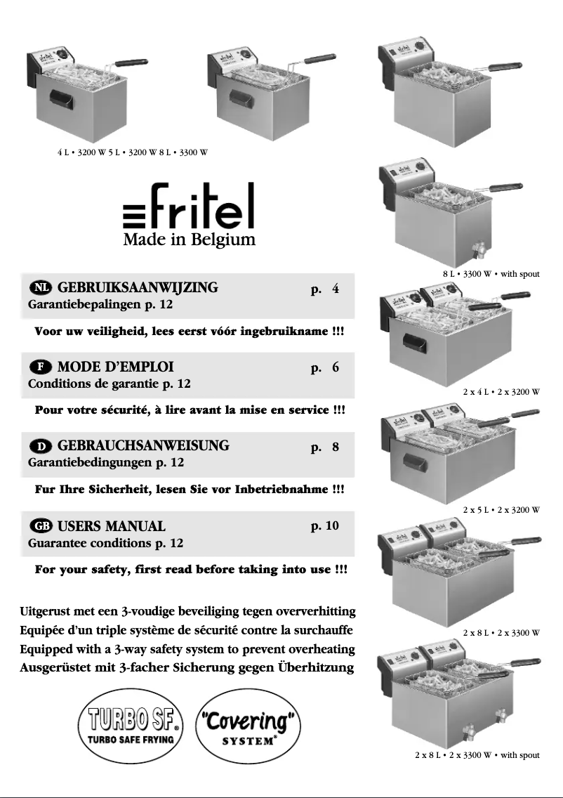 Image de la première page du manuel de l'appareil TSF 3855