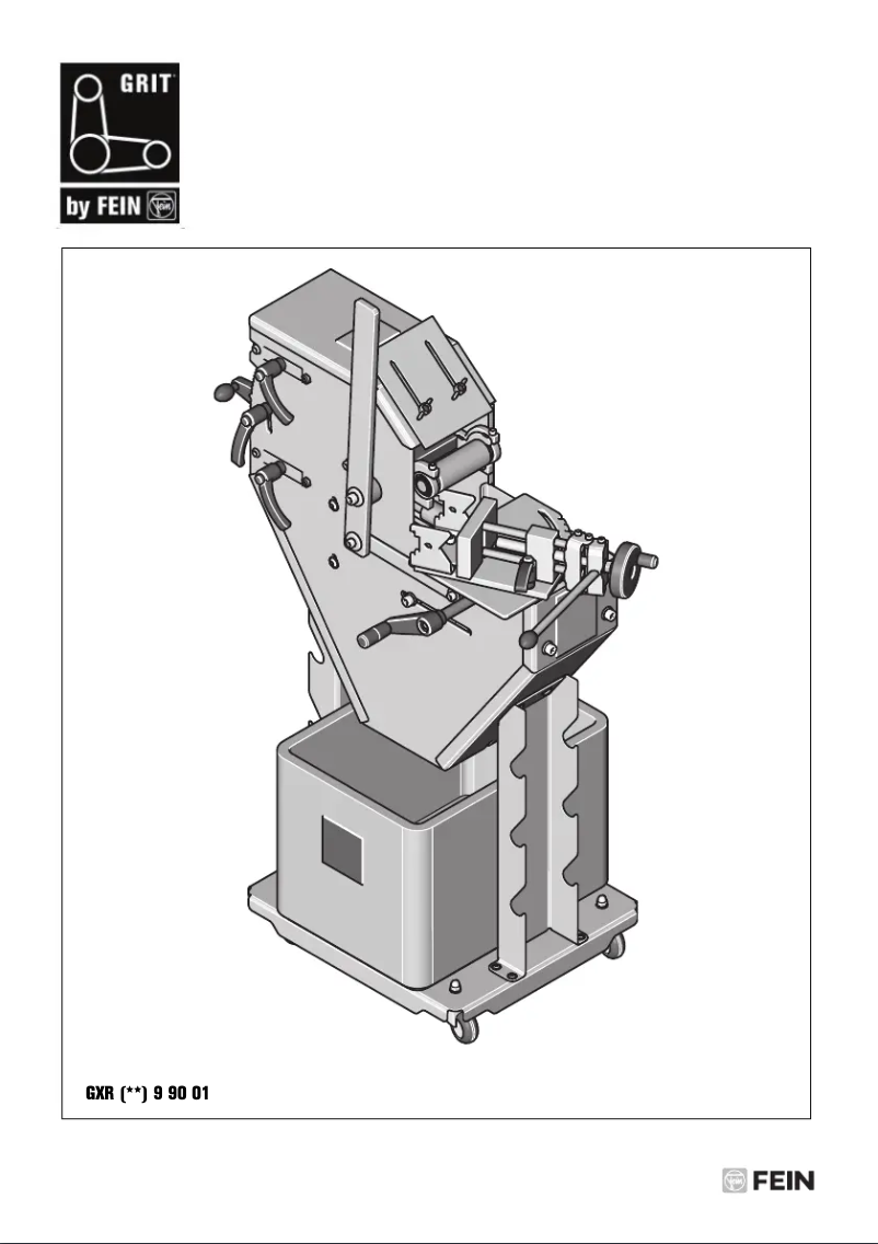 Page n°1 - Manuel utilisateur Fein GRIT GXR