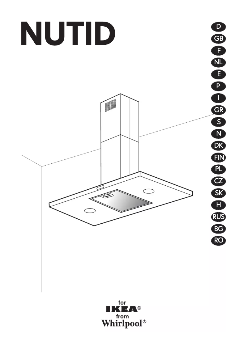 Page 1 de la notice Manuel utilisateur Ikea NUTID HF560