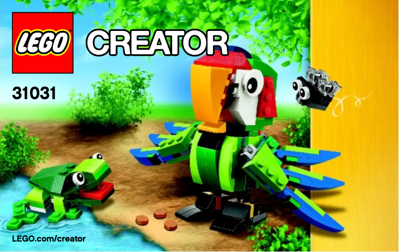 Page 1 de la notice Manuel utilisateur Lego Creator 31031