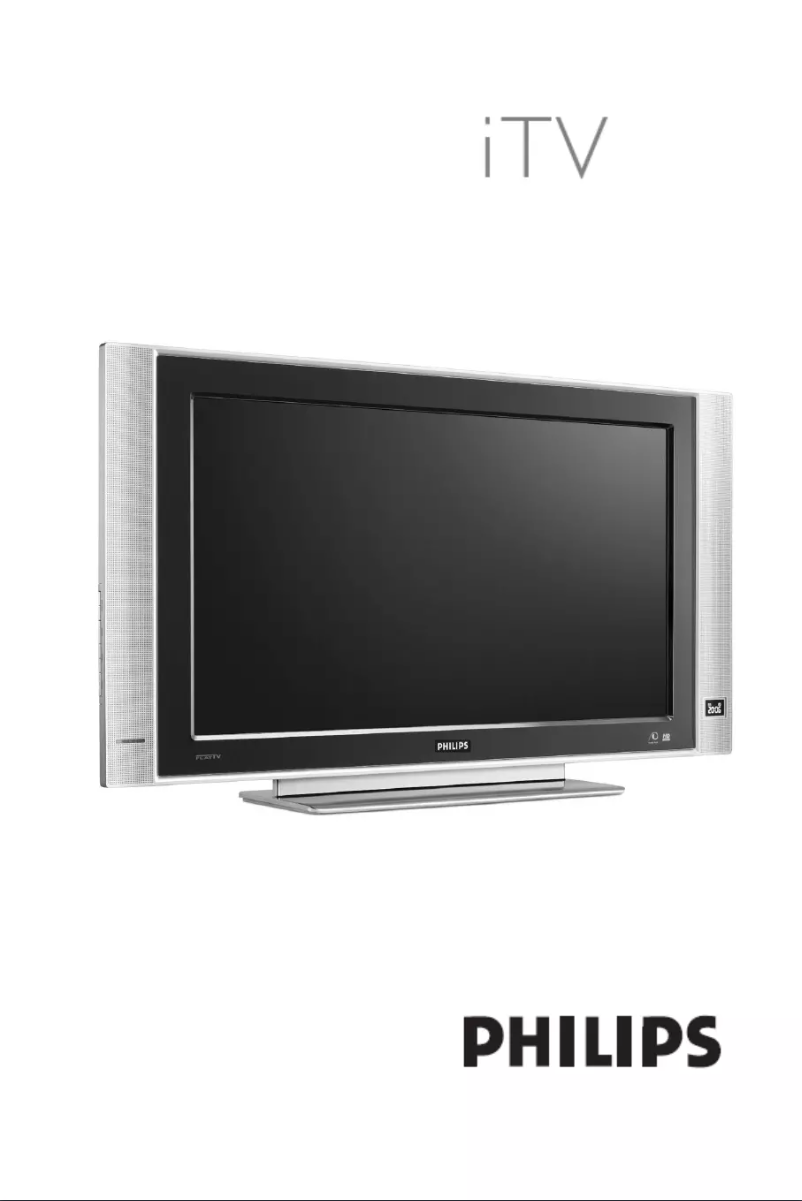 Page n°1 - Manuel utilisateur Philips 26HF5444