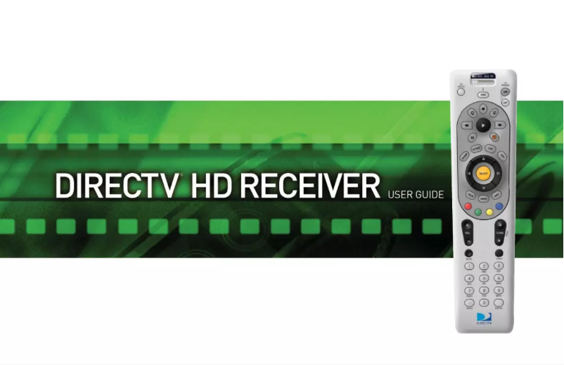 Page 1 de la notice Manuel utilisateur DirecTV H20