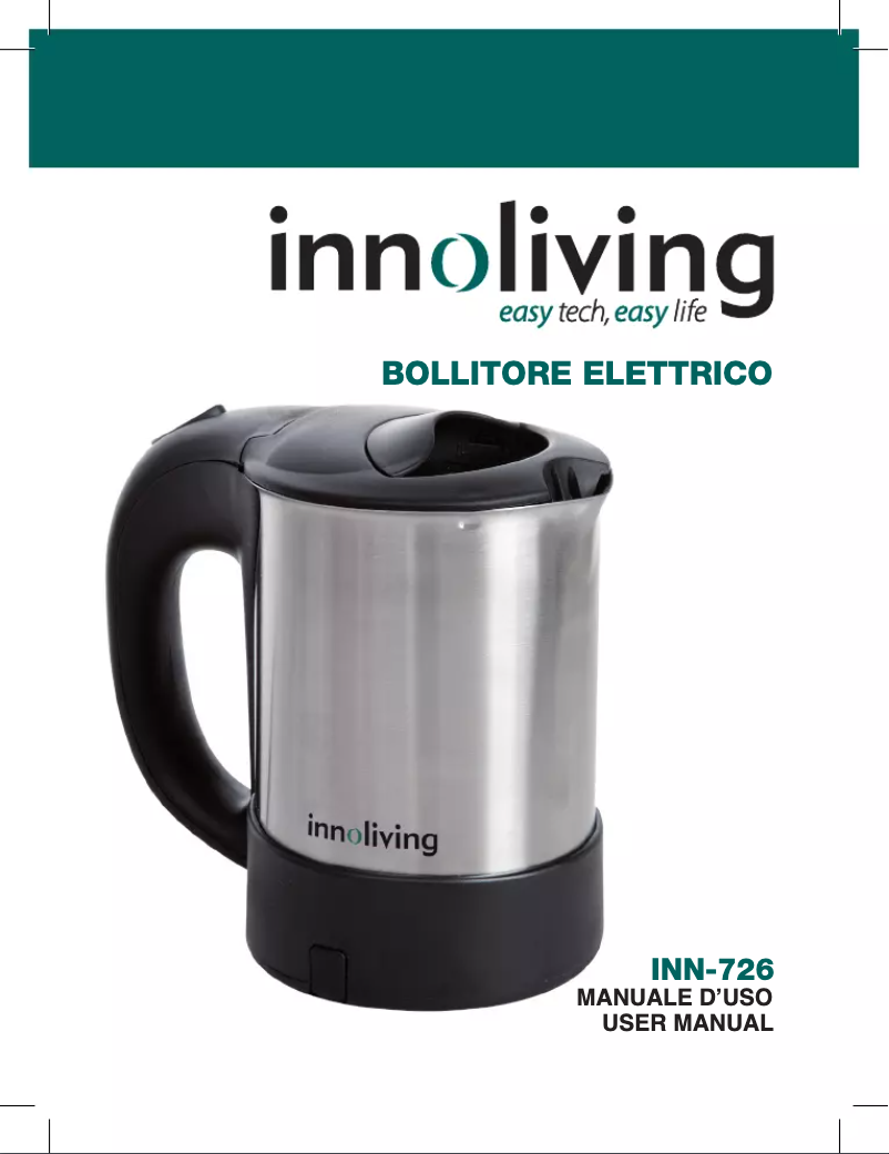 Page n°1 - Manuel utilisateur Innoliving INN-726