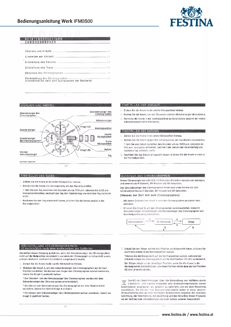 Image de la première page du manuel de l'appareil IFM0S00