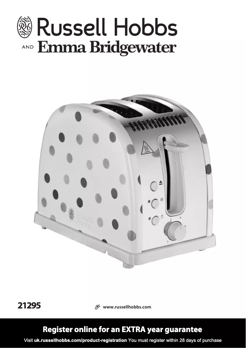 Page n°1 - Manuel utilisateur Russell Hobbs Emma Bridgewater 21295