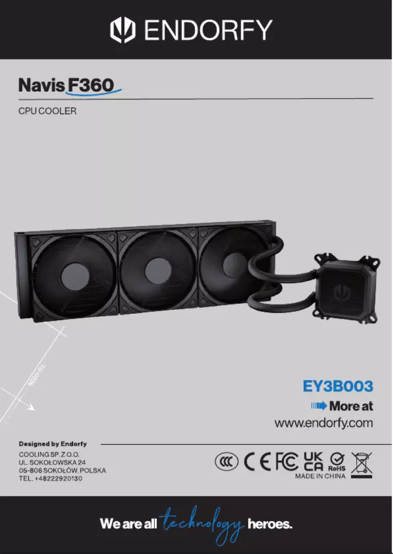 Page 1 de la notice Manuel utilisateur ENDORFY Navis F360