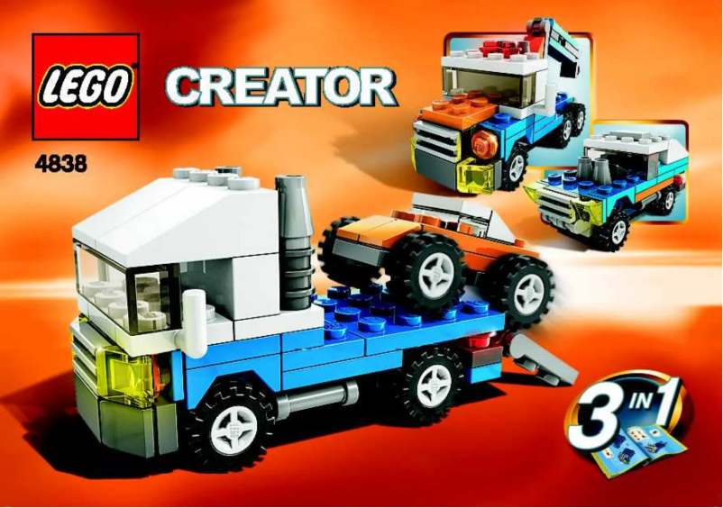 Página 1 del manual Manual de usuario Lego Mini Vehicles