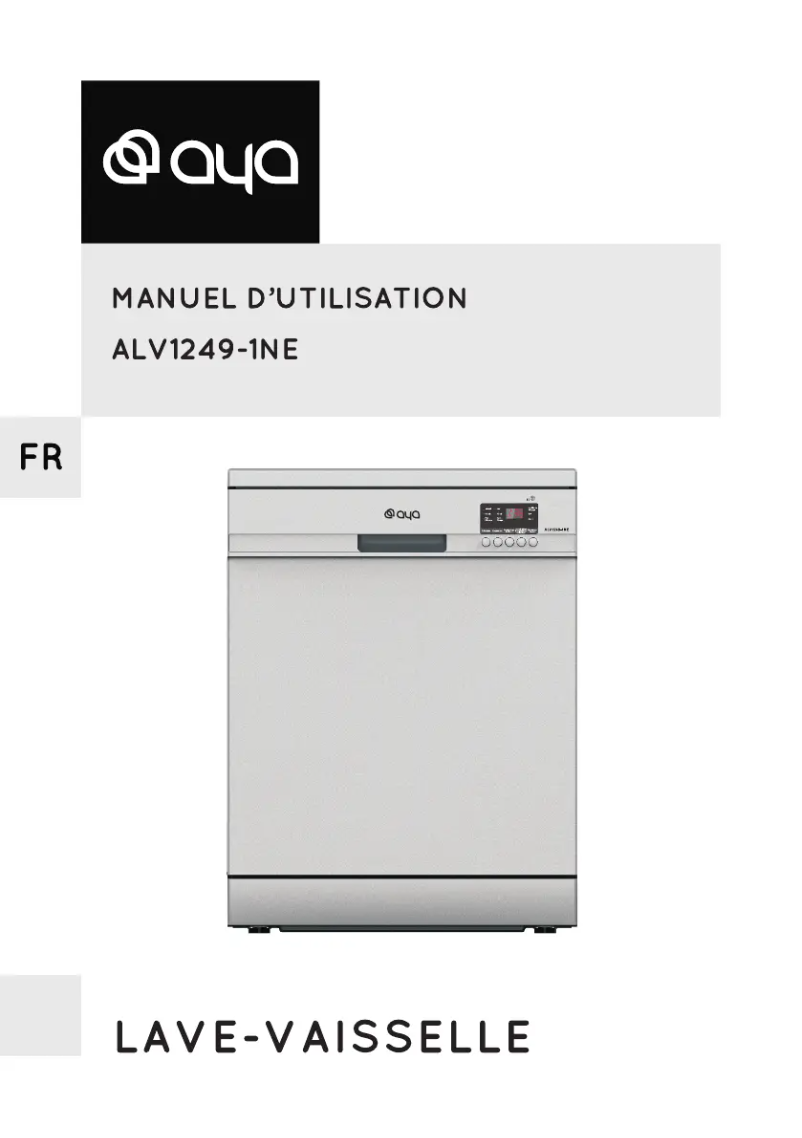 Page n°1 - Manuel utilisateur AYA ALV1249-1NE