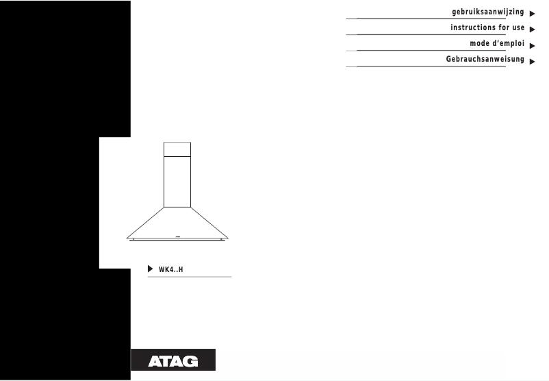 Image de la première page du manuel de l'appareil WK411H