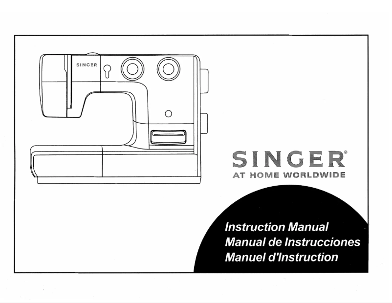 Page 1 de la notice Manuel utilisateur Singer 1725
