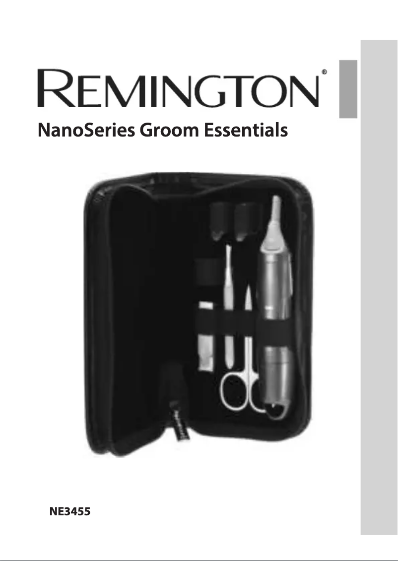 Page n°1 - Manuel utilisateur Remington NE3455