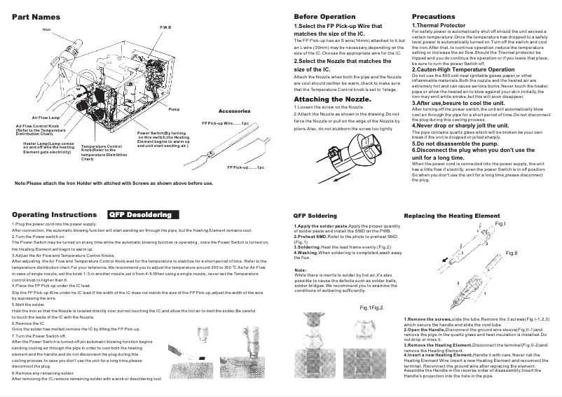 Image de la première page du manuel de l'appareil EP-850