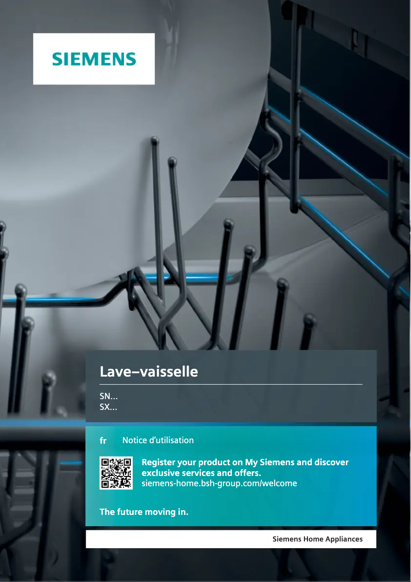 Image de la première page du manuel de l'appareil SX858X04PE