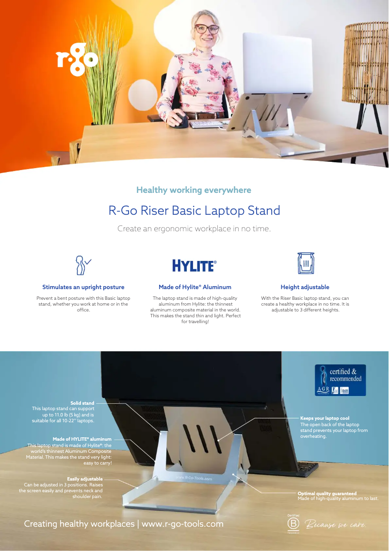 Image de la première page du manuel de l'appareil Riser Basic