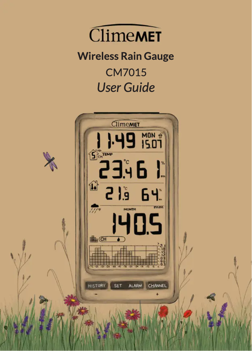 Image de la première page du manuel de l'appareil CM7015