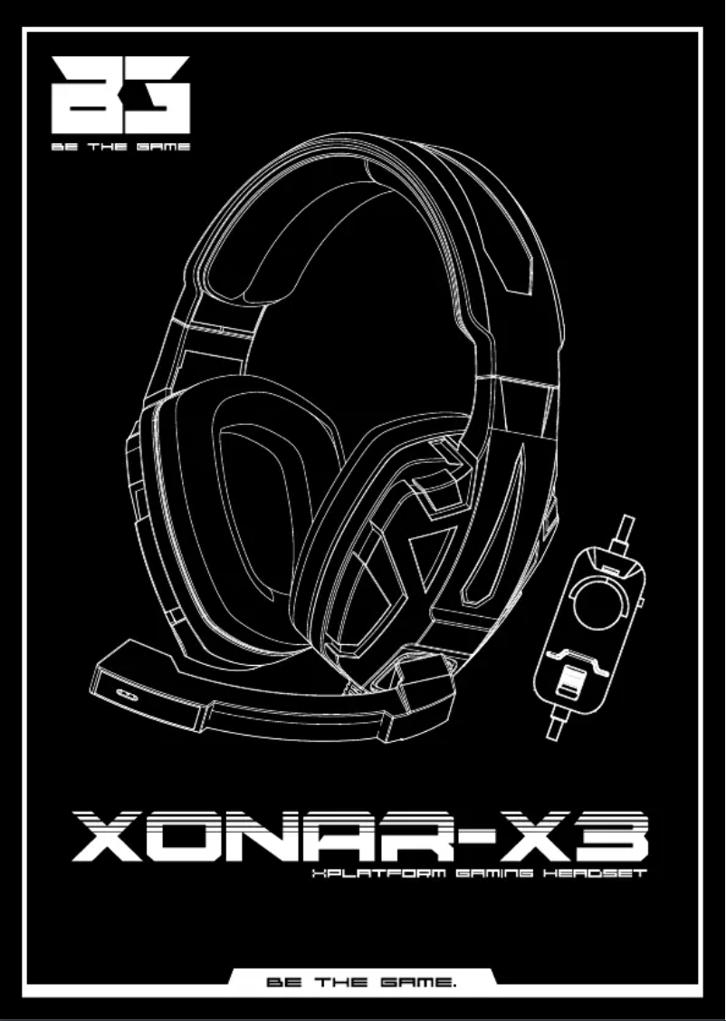 Page n°1 - Manuel utilisateur BG Xonar-X3