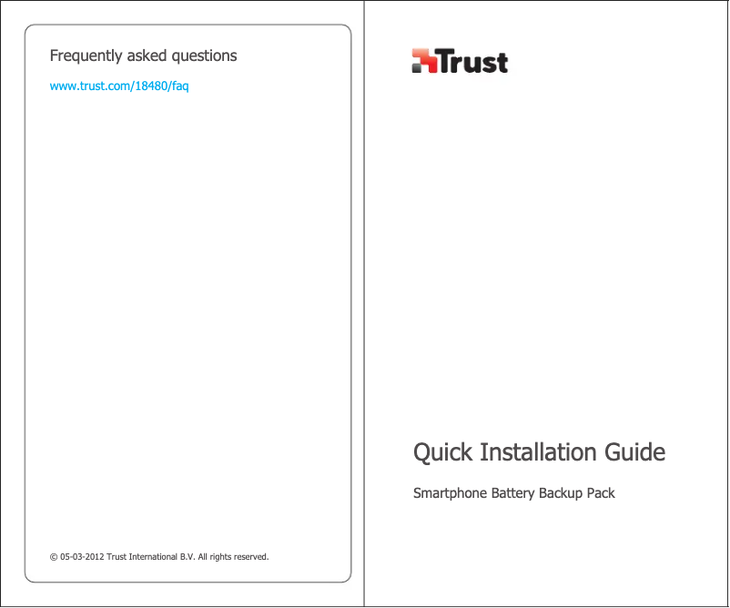 Image de la première page du manuel de l'appareil 18480