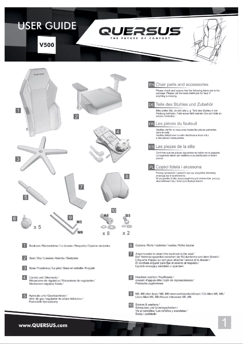 Image de la première page du manuel de l'appareil Vaos 502