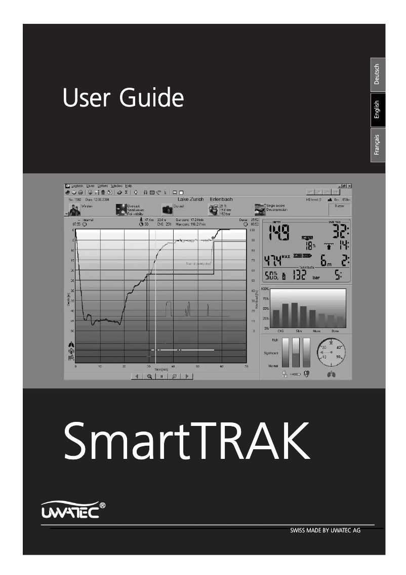 Página 1 del manual Manual de usuario Uwatec SmartTRAK