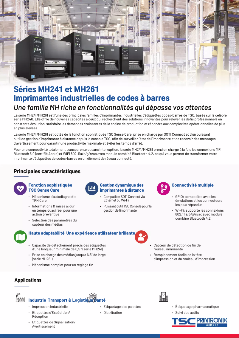 Image de la première page du manuel de l'appareil MH241