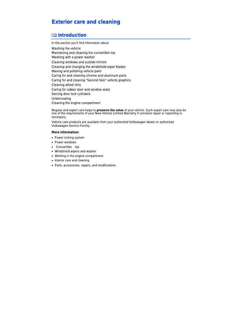 Image de la première page du manuel de l'appareil Beetle Convertible (2015)