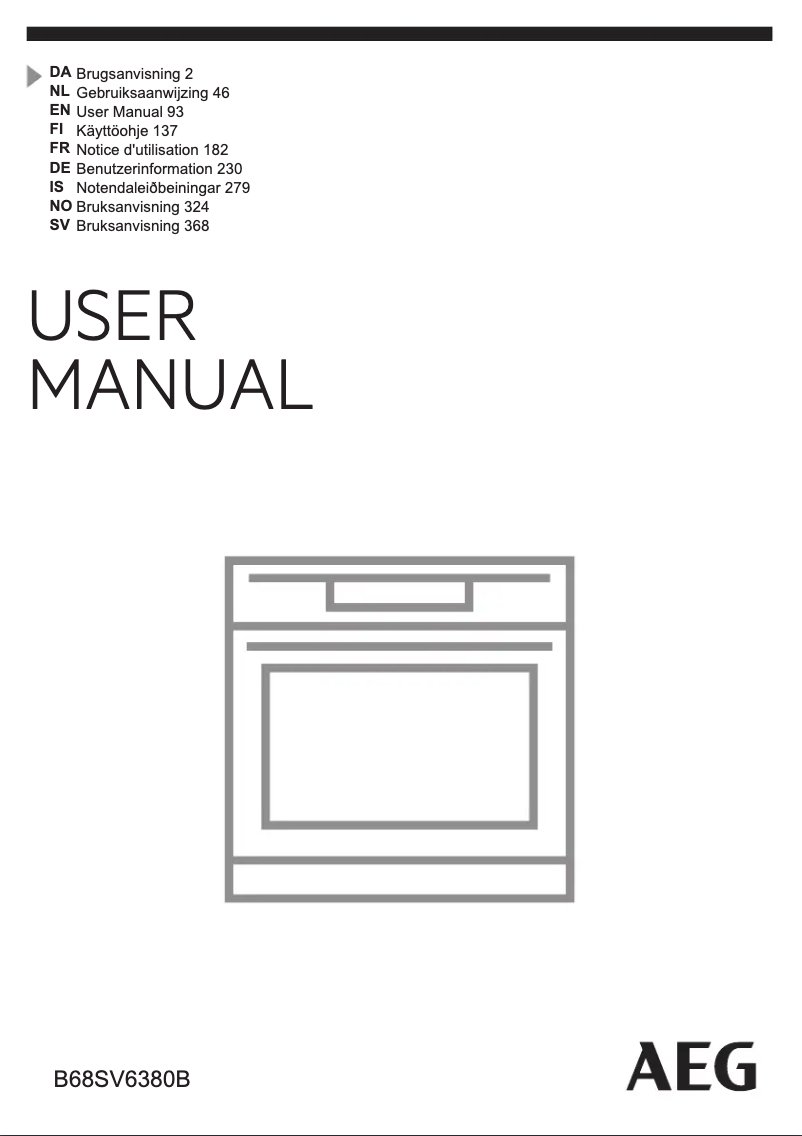 Image de la première page du manuel de l'appareil SteamBoost B68SV6380B