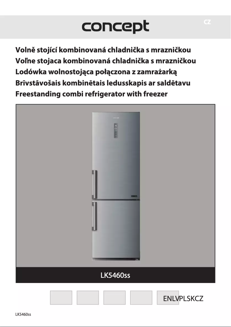 Page 1 de la notice Manuel utilisateur Concept LK5460SS