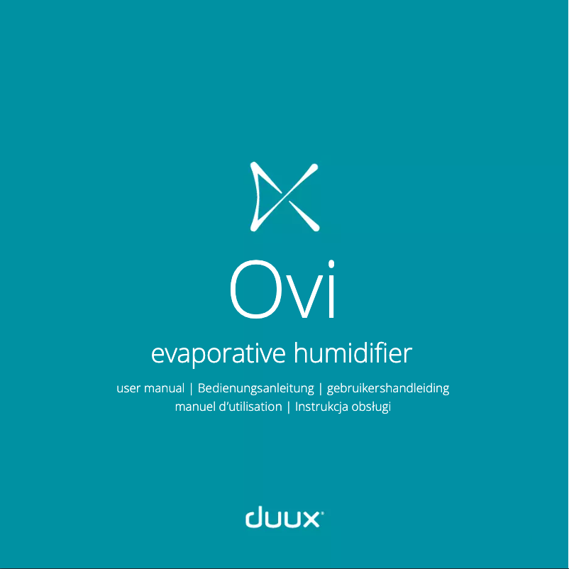 Page n°1 - Manuel utilisateur Duux Ovi